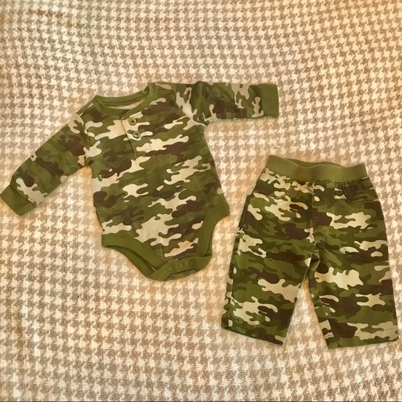 Garanimals Other - Camo Baby Boy Outfit 0-3 months